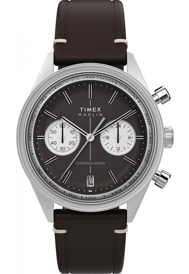 Zegarek męski Timex TW2Y24700 brązowy. Kolor: brązowy