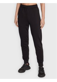 outhorn - Outhorn Spodnie dresowe TTROF041 Czarny Regular Fit. Kolor: czarny. Materiał: bawełna, dresówka