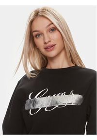 Guess Bluza W4RQ15 K9Z21 Czarny Regular Fit. Kolor: czarny. Materiał: bawełna, syntetyk #5