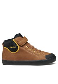 Sneakersy Geox. Kolor: brązowy