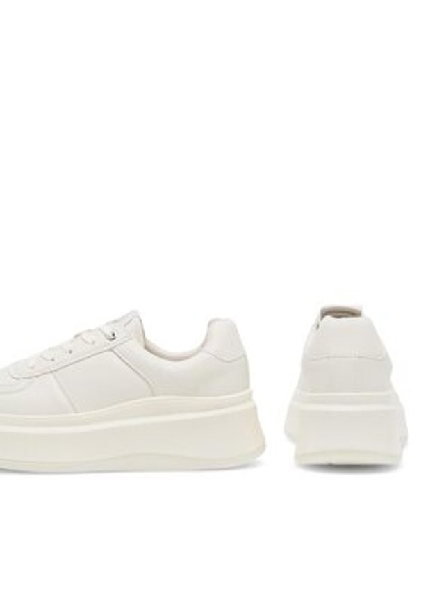DeeZee Sneakersy ADAMANTIA WFA2603-01 Biały. Kolor: biały. Materiał: skóra