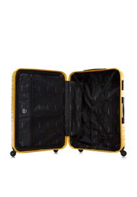 Wittchen - Duża walizka z zawieszką żółta. Kolor: żółty. Styl: wakacyjny #8