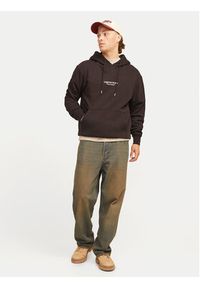 Jack & Jones Bluza Vesterbro 12241687 Brązowy Relaxed Fit. Kolor: brązowy. Materiał: syntetyk, bawełna #4