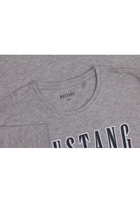 Męski T-Shirt Mustang Style Alex Mid Grey Mélange 1017336 4140 #4