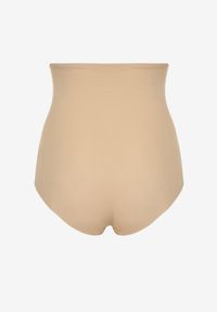 Born2be - Beżowe Majtki Modelujące z Wysokim Stanem Elinee. Stan: podwyższony. Kolor: beżowy #4