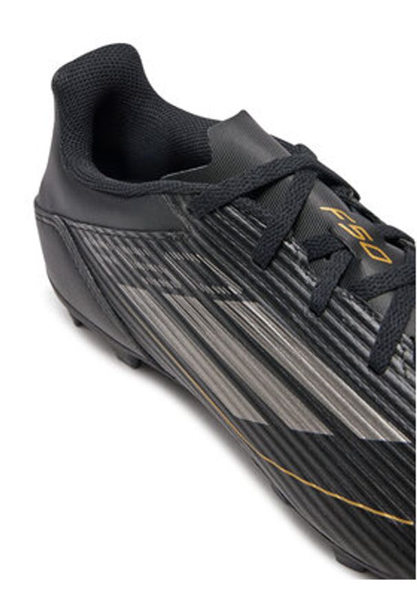 Adidas - adidas Buty do piłki nożnej F50 Club FxG IE0614 Czarny. Kolor: czarny. Materiał: skóra