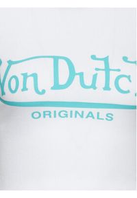 Von Dutch T-Shirt Ami 6230070 Biały Regular Fit. Kolor: biały. Materiał: bawełna #3