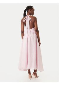 BARDOT - Bardot Sukienka koktajlowa Dorota Halter Neck 60206DB Różowy Regular Fit. Typ kołnierza: dekolt halter. Kolor: różowy. Materiał: syntetyk. Styl: wizytowy #4