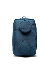 LEGO Plecak Brick 1x2 Backpack 20204-0140 Granatowy. Kolor: niebieski. Materiał: materiał