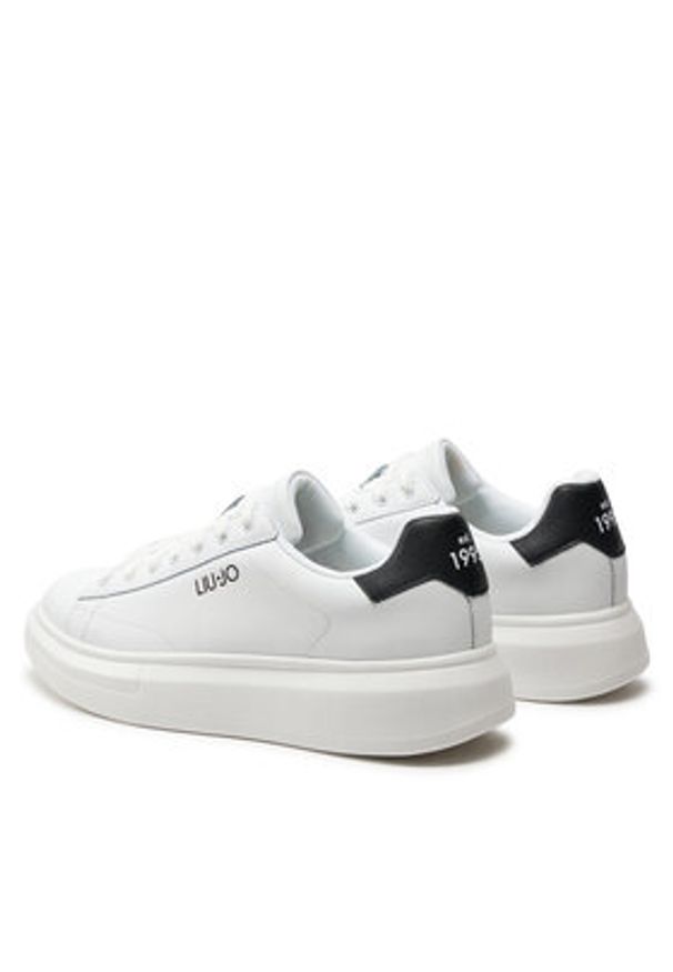 Liu Jo Sneakersy Big 01 7B4027 PX474 Biały. Kolor: biały. Materiał: skóra