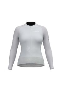 BIORACER - Damski jersey z długim rękawem Bioracer Epic. Kolor: szary. Materiał: jersey. Długość rękawa: długi rękaw. Długość: długie. Sport: kolarstwo #1