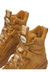 Buffalo Trzewiki Venom Mid 1622620 Brązowy. Kolor: brązowy. Materiał: skóra #5