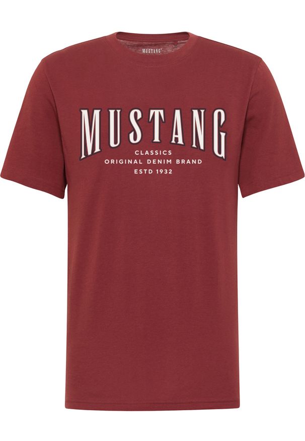 Męski T-Shirt Mustang Style Alex Russet Brown 1017335 8338