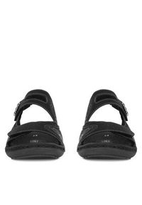 Remonte Sandały D7647-01 Czarny. Kolor: czarny. Materiał: skóra #6