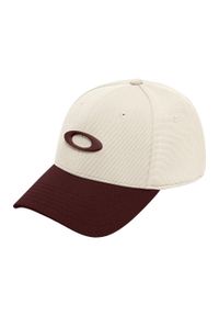 Czapka z daszkiem Oakley Tincan. Kolor: wielokolorowy, biały, czerwony #1