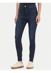 Tommy Jeans Jeansy Sylvia DW0DW21823 Granatowy Skinny Fit. Kolor: niebieski