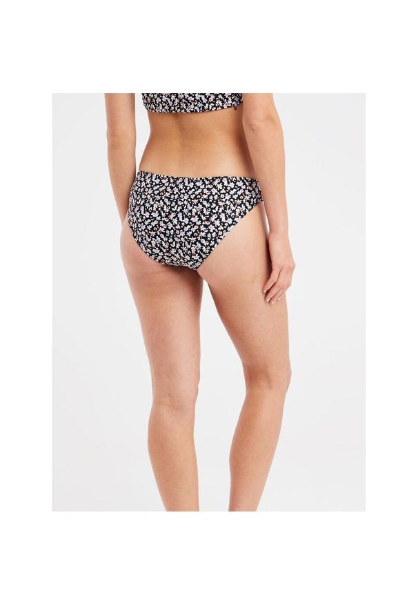 Figi do kostiumów kąpielowych dla kobiet Protest Mixunagi. Kolor: różowy. Wzór: nadruk