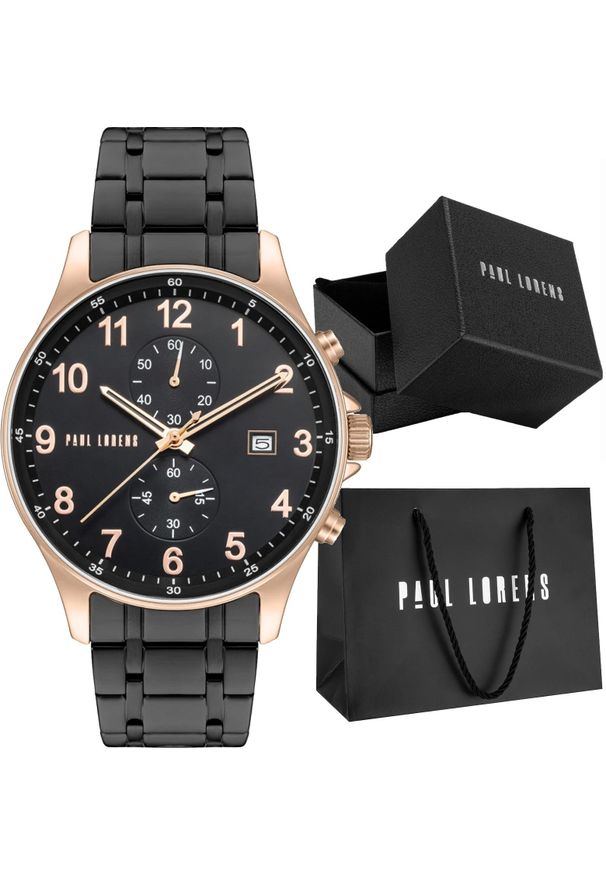 Zegarek męski Paul Lorens GHOST 20002B-1A4