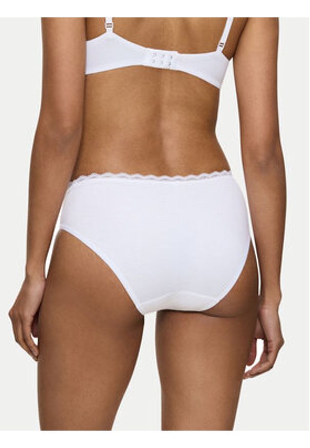 Triumph Figi klasyczne Feel Of Cotton 10224973 Biały. Kolor: biały. Materiał: bawełna