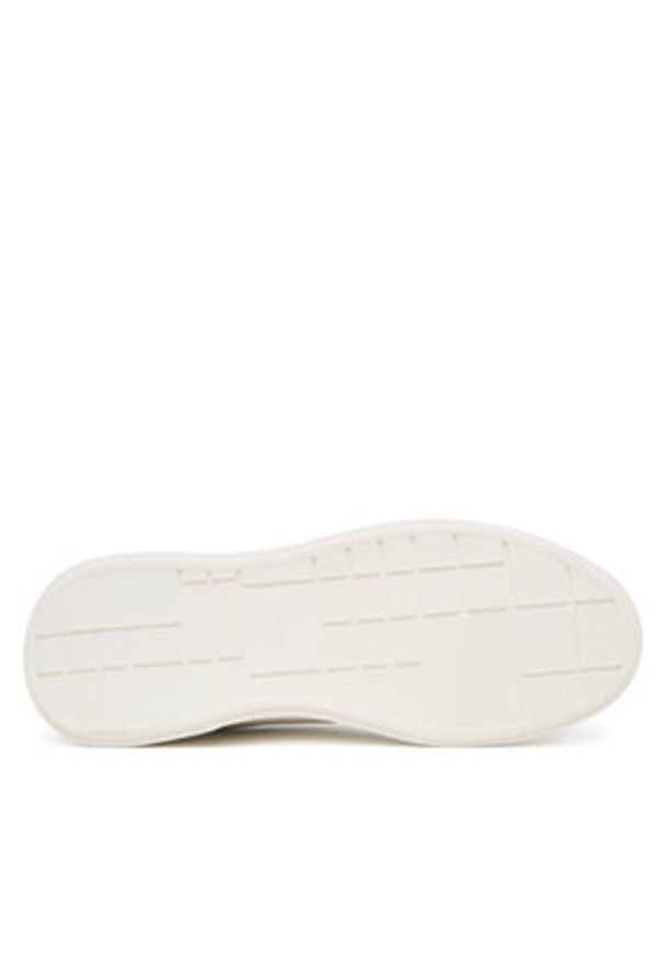 Calvin Klein Sneakersy Chunky Cupsole Laceup Lth Wn YW0YW01947 Biały. Kolor: biały. Materiał: skóra