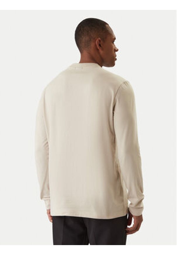 BOSS Longsleeve 50506365 Beżowy Regular Fit. Kolor: beżowy. Materiał: bawełna. Długość rękawa: długi rękaw