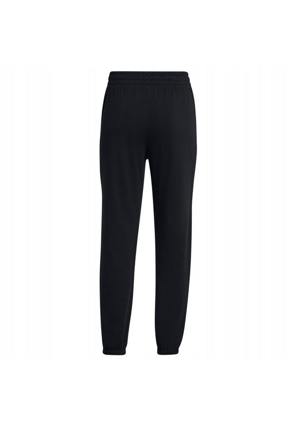 Under Armour - Spodnie Do Biegania Rival French Terry Dla Kobiet. Kolor: czarny. Długość: długie