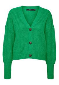 Vero Moda Kardigan Lea 10249632 Zielony Regular Fit. Kolor: zielony. Materiał: syntetyk #4