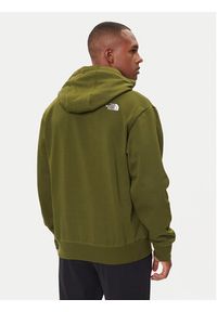 The North Face Bluza Essential NF0A89ES Zielony Regular Fit. Kolor: zielony. Materiał: bawełna #5