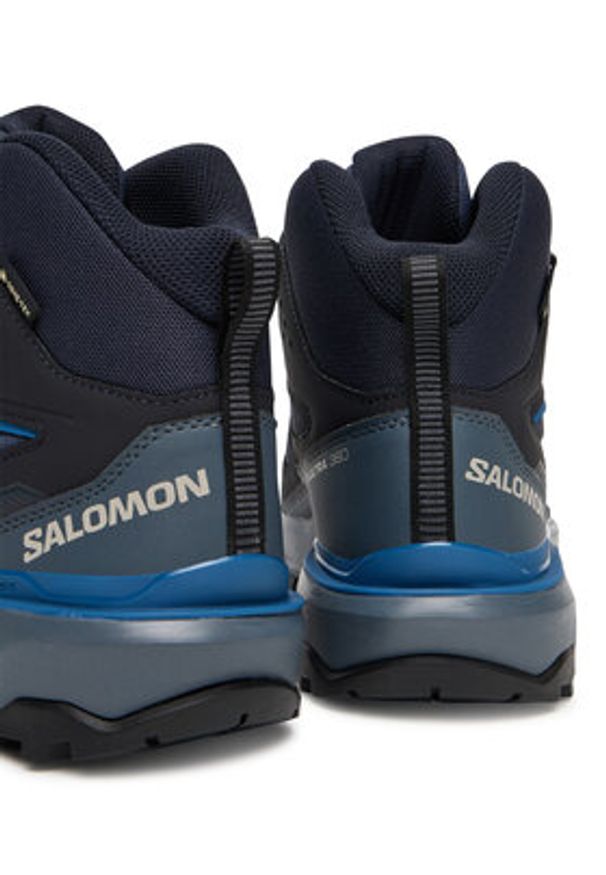 salomon - Salomon Trekkingi X Ultra 360 Mid Gore-Tex L47864800 Granatowy. Kolor: niebieski. Materiał: materiał. Technologia: Gore-Tex. Sport: turystyka piesza