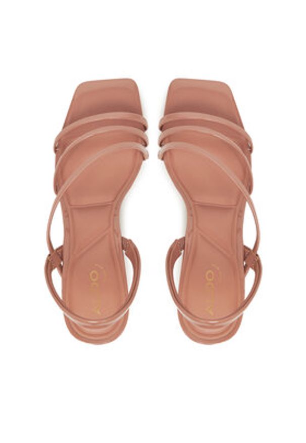 Aldo Sandały Atlanticus 13917639 Różowy. Kolor: różowy. Materiał: skóra