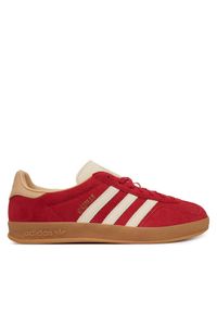 Adidas - adidas Sneakersy Gazelle Indoor KI2251 Czerwony. Kolor: czerwony. Materiał: skóra, zamsz. Model: Adidas Gazelle #1