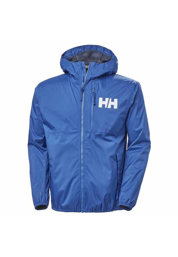 Kurtka uniwersalna męska Helly Hansen Belfast 2. Typ kołnierza: kaptur. Kolor: niebieski. Materiał: syntetyk. Sport: turystyka piesza