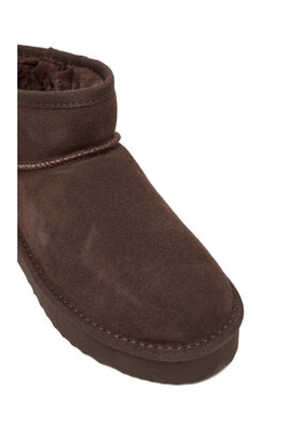 Pepe Jeans Śniegowce Dissy Young W PLS50536 Brązowy. Kolor: brązowy. Materiał: zamsz, skóra