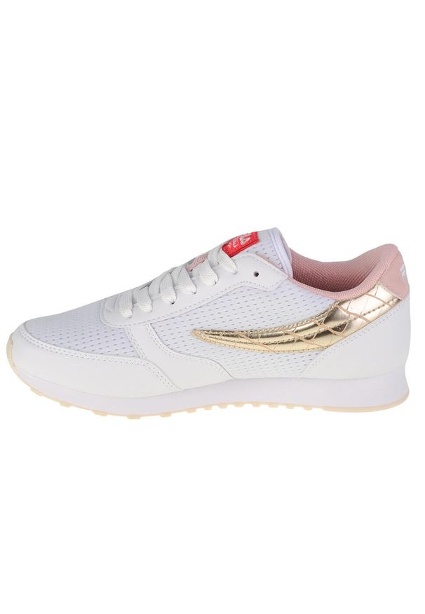 Buty do chodzenia damskie, Fila Orbit F Low Wmn. Kolor: biały. Materiał: guma, materiał, tkanina, syntetyk. Sport: turystyka piesza