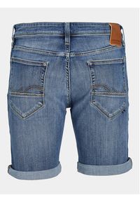 Jack & Jones - Jack&Jones Szorty jeansowe Rick 12250490 Niebieski Regular Fit. Kolor: niebieski. Materiał: bawełna #7