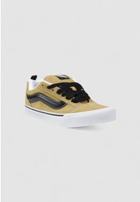 Vans - Obuwie sportowe Mężczyzna VANS Knu Skool. Okazja: na co dzień. Kolor: brązowy. Materiał: skóra. Styl: sportowy