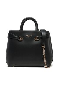 Guess Torebka HWVG96 39060 Czarny. Kolor: czarny. Materiał: skórzane