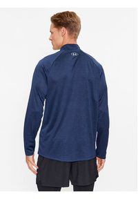 Under Armour Longsleeve Ua Tech 2.0 1/2 Zip 1328495 Niebieski Loose Fit. Kolor: niebieski. Materiał: syntetyk. Długość rękawa: długi rękaw #5