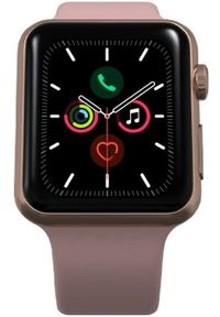 Apple Refurbished smartwatch Watch Series 5, 44mm Gold Aluminium Case with Pink Sand Sport Band (Renewd). Rodzaj zegarka: smartwatch. Kolor: różowy. Styl: sportowy #1
