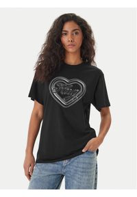 Hugo - HUGO T-Shirt Vintage 50560770 Czarny Regular Fit. Kolor: czarny. Materiał: bawełna. Styl: vintage #1