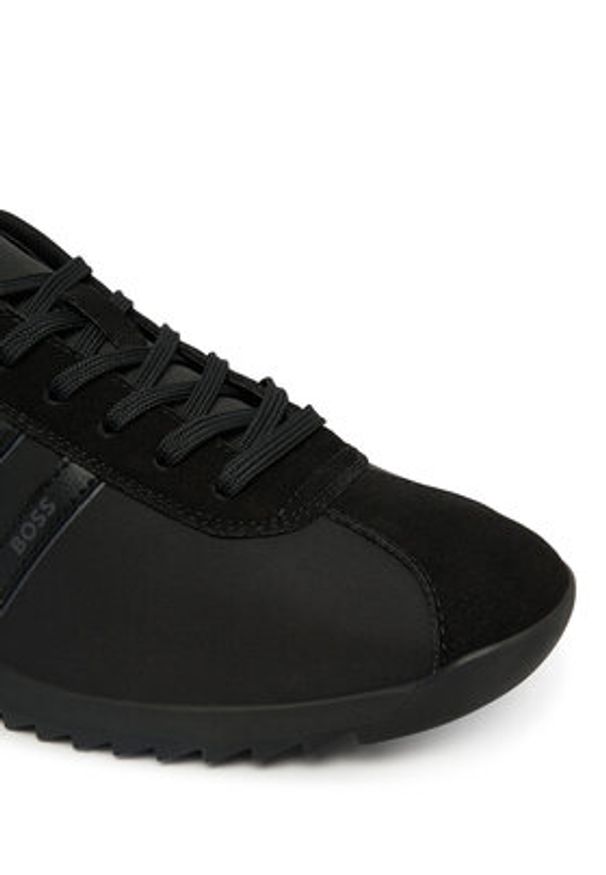 BOSS Sneakersy Zayn 50562818 Czarny. Kolor: czarny. Materiał: materiał