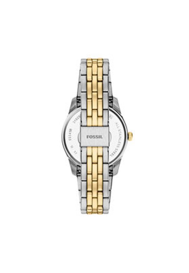 Fossil Zegarek Scarlette ES5458 Złoty. Kolor: złoty
