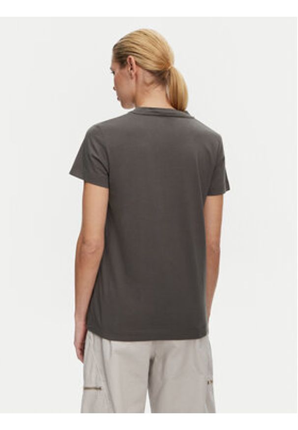Pinko - PINKO T-Shirt 101752 A2CT I63 Szary Regular Fit. Kolor: szary. Materiał: bawełna