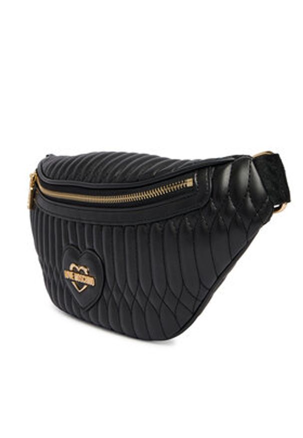 Love Moschino - LOVE MOSCHINO Nerka JC4035PP1OLJ0000 Czarny. Kolor: czarny. Materiał: skóra