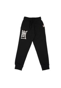 LEONE 1947 APPAREL - Dziecięce joggery basic z dużym logo. Kolor: czarny. Sport: joga i pilates
