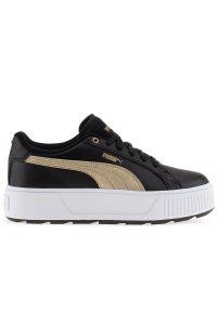 Buty Puma Karmen Space Metallics 38939601 - czarne. Okazja: na co dzień. Kolor: czarny. Materiał: skóra, guma. Szerokość cholewki: normalna. Wzór: gładki. Obcas: na platformie #1