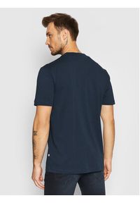 Selected Homme T-Shirt Colman 16077385 Granatowy Relaxed Fit. Kolor: niebieski. Materiał: bawełna