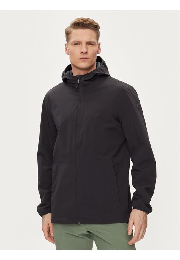 CMP Kurtka przeciwdeszczowa 34Z5437 Czarny Regular Fit. Kolor: czarny. Materiał: syntetyk