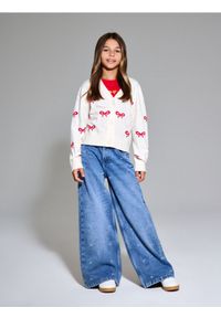 Sinsay - Sweter ze wzorem w kokardki - wielobarwny. Typ kołnierza: kokarda #1