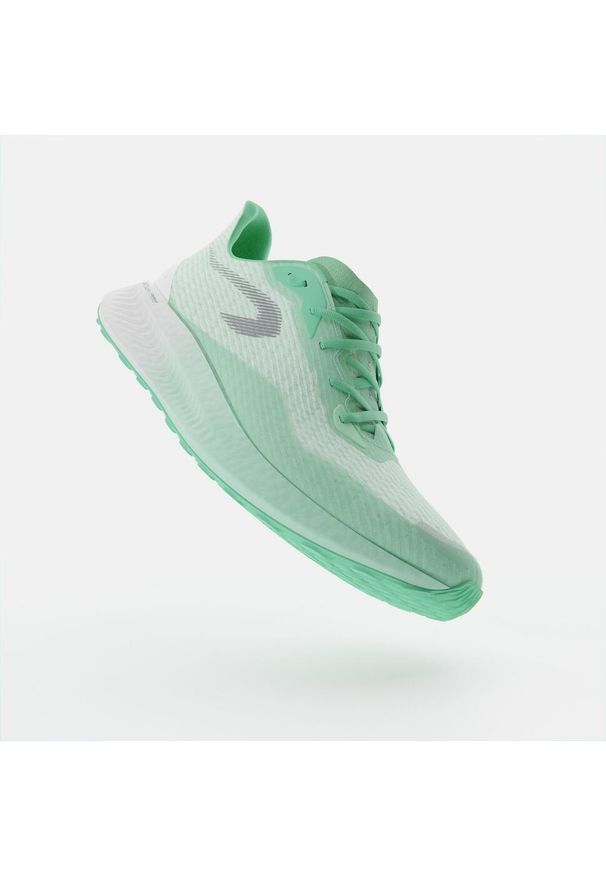 KIPRUN - Buty do biegania męskie Kiprun KD500 3. Kolor: zielony. Materiał: kauczuk. Sport: fitness, bieganie